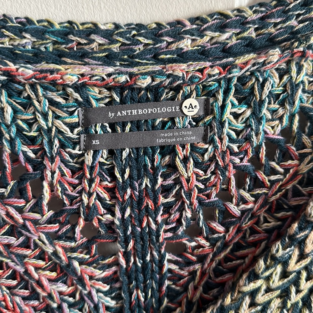 Anthropology tie dye oversized sweater XS - Picture 3 of 3